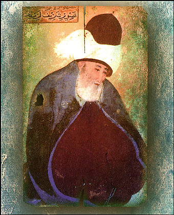 Jacket art from the back cover of "The Glance: Songs of Soul Meeting by Rumi," translated by Coleman Barks; published by Viking in October 1999. Original Filename: RUMI2.JPG ORG XMIT: ; 11